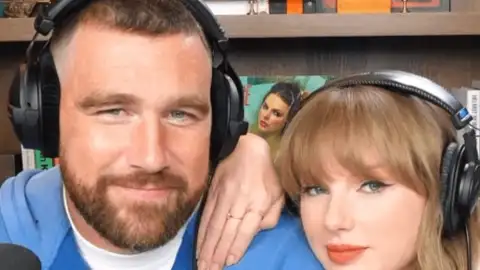 Taylor Swift e Travis Kelce doam R$ 135 milhões antes do casamento