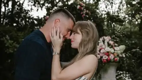 Lixo de casamento de Taylor Swift com Travis Kelce é vendido online e fãs compram tudo