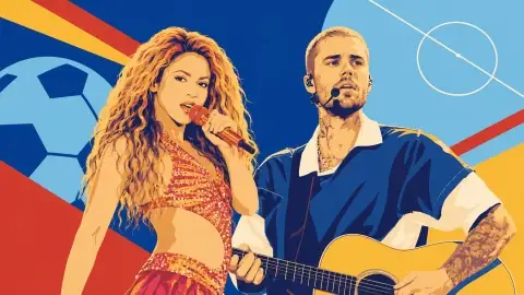Quais músicas foram tocadas no show do intervalo da final da Copa 2026?