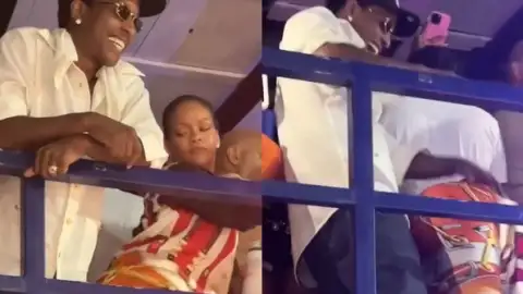 Rihanna dança colada em A$AP Rocky em Barbados e vídeo incendeia a web